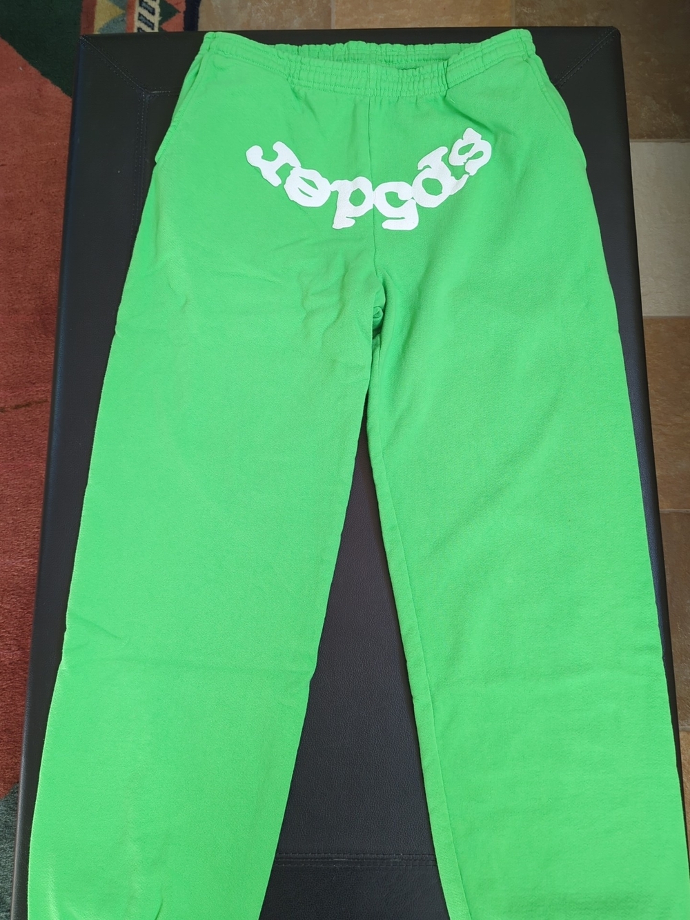 NWOT Sp5der Legacy Slime Green Sweatpants XL